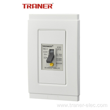 Recessed Mounting Plastic Eclosure Mini Safety Breaker Re01